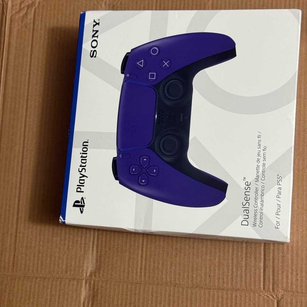 Sony DualSense Wireless Controller Purple Ergonomic Design